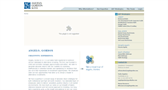Desktop Screenshot of angelogordon.com